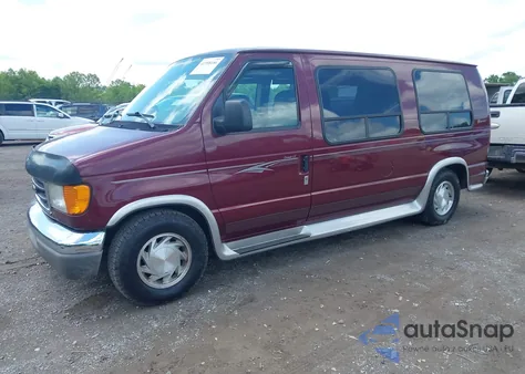 2003 Ford E-150 Recreational z USA, uszkodzony, nr VIN 1FDRE14W83HB65972